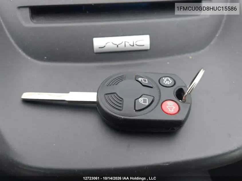 2017 FORD ESCAPE VIN 1FMCU0GD8HUC15586 — фото 11