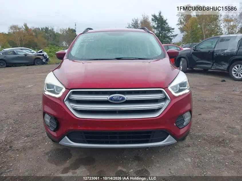 2017 FORD ESCAPE VIN 1FMCU0GD8HUC15586 — фото 12