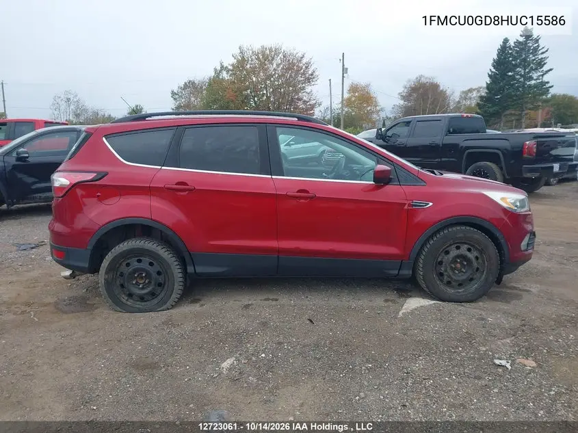 2017 FORD ESCAPE VIN 1FMCU0GD8HUC15586 — фото 13