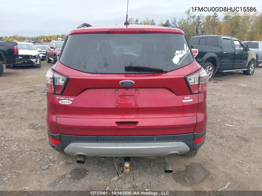 2017 FORD ESCAPE VIN 1FMCU0GD8HUC15586 — фото 16