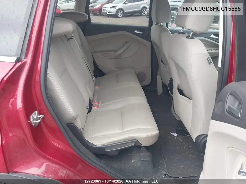 2017 FORD ESCAPE VIN 1FMCU0GD8HUC15586 — фото 8