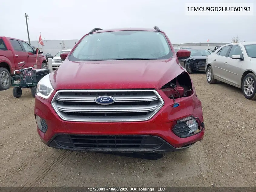 2017 FORD ESCAPE VIN 1FMCU9GD2HUE60193 — фото 13