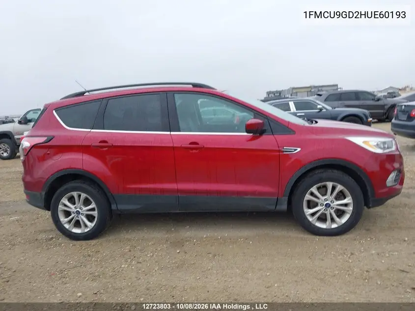 2017 FORD ESCAPE VIN 1FMCU9GD2HUE60193 — фото 14