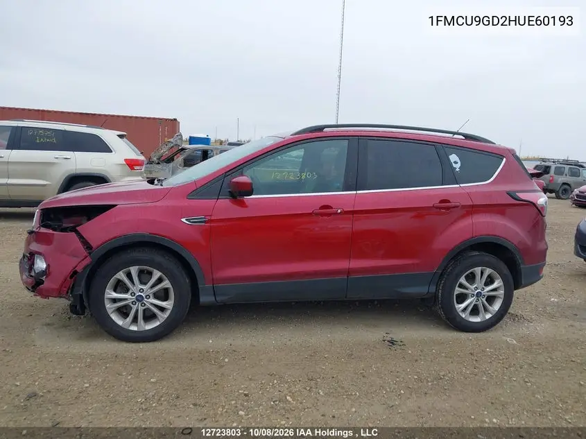2017 FORD ESCAPE VIN 1FMCU9GD2HUE60193 — фото 15