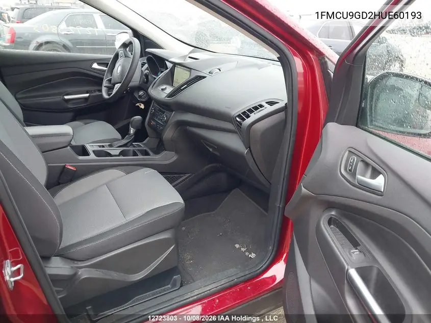 2017 FORD ESCAPE VIN 1FMCU9GD2HUE60193 — фото 5