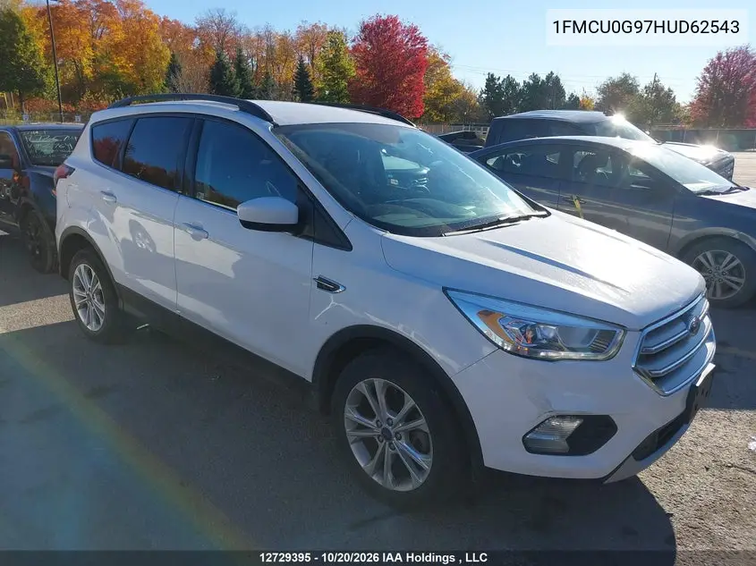 FORD ESCAPE 2017, VIN 1FMCU0G97HUD62543