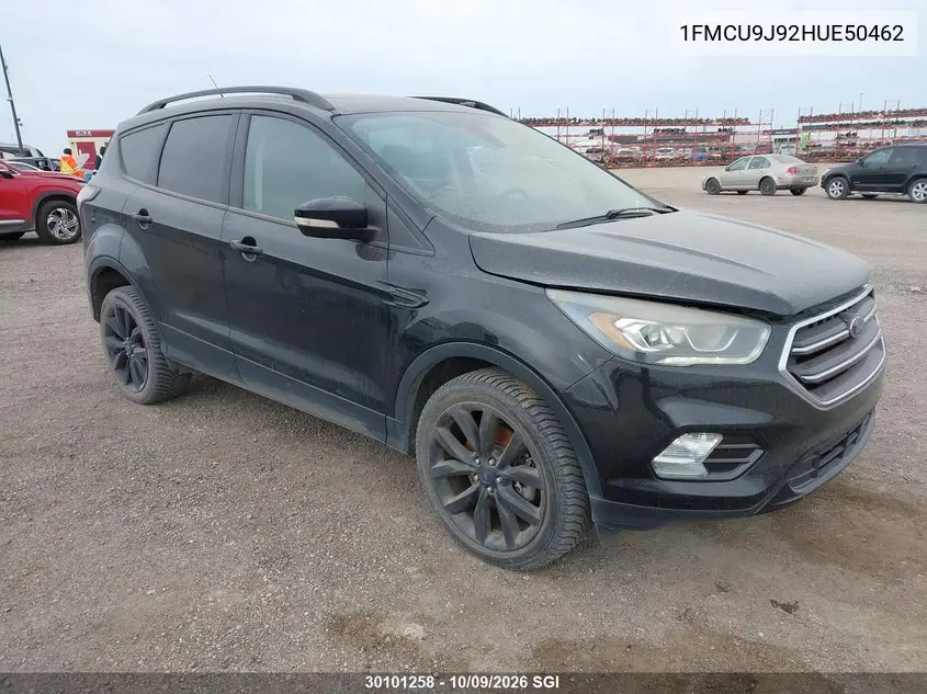FORD ESCAPE 2017, VIN 1FMCU9J92HUE50462