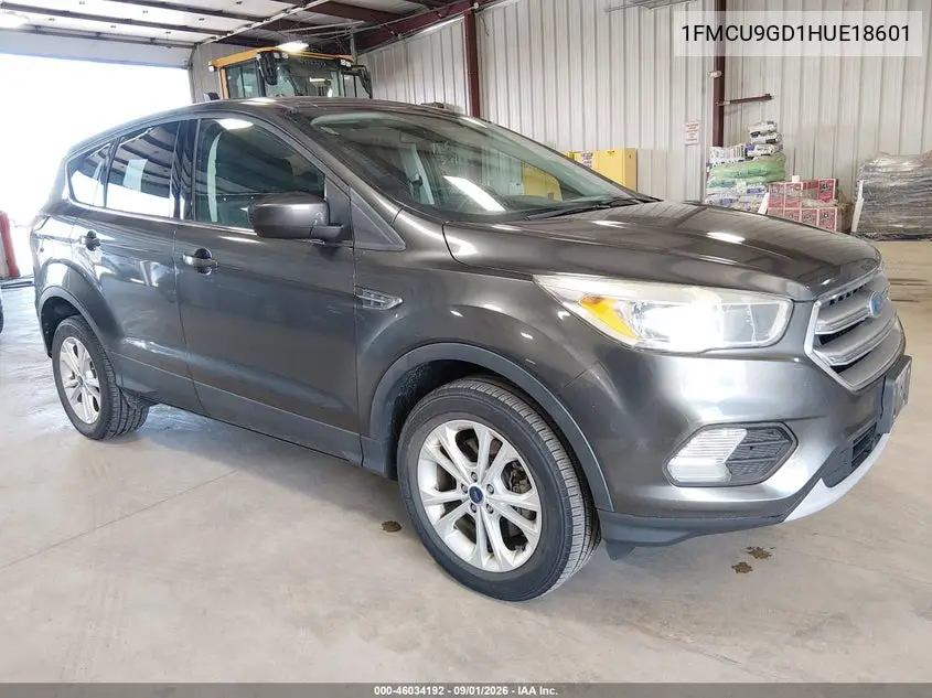 FORD ESCAPE 2017, VIN 1FMCU9GD1HUE18601