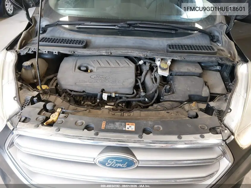 2017 FORD ESCAPE VIN 1FMCU9GD1HUE18601 — фото 10