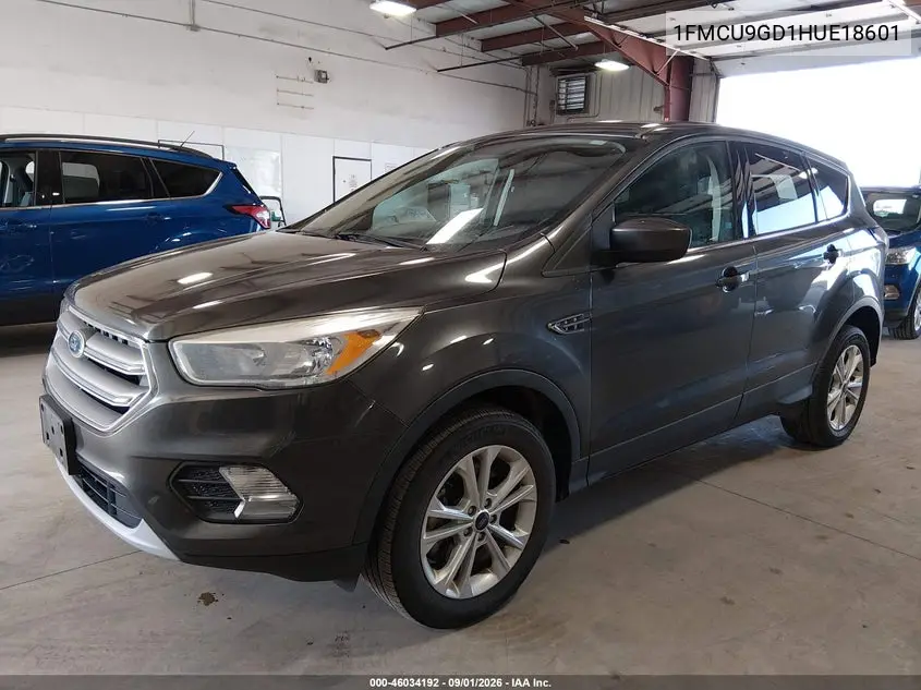 2017 FORD ESCAPE VIN 1FMCU9GD1HUE18601 — фото 2