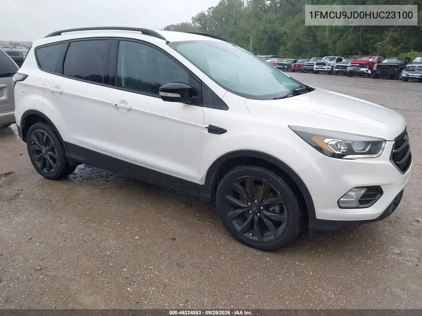 FORD ESCAPE 2017, VIN 1FMCU9JD0HUC23100