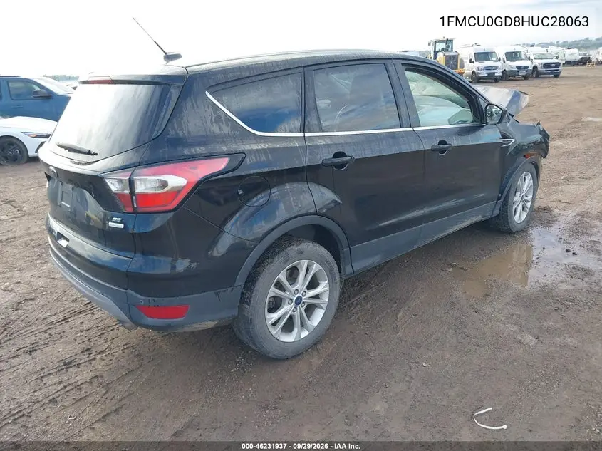 2017 FORD ESCAPE VIN 1FMCU0GD8HUC28063 — фото 4