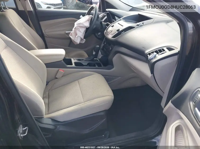 2017 FORD ESCAPE VIN 1FMCU0GD8HUC28063 — фото 5