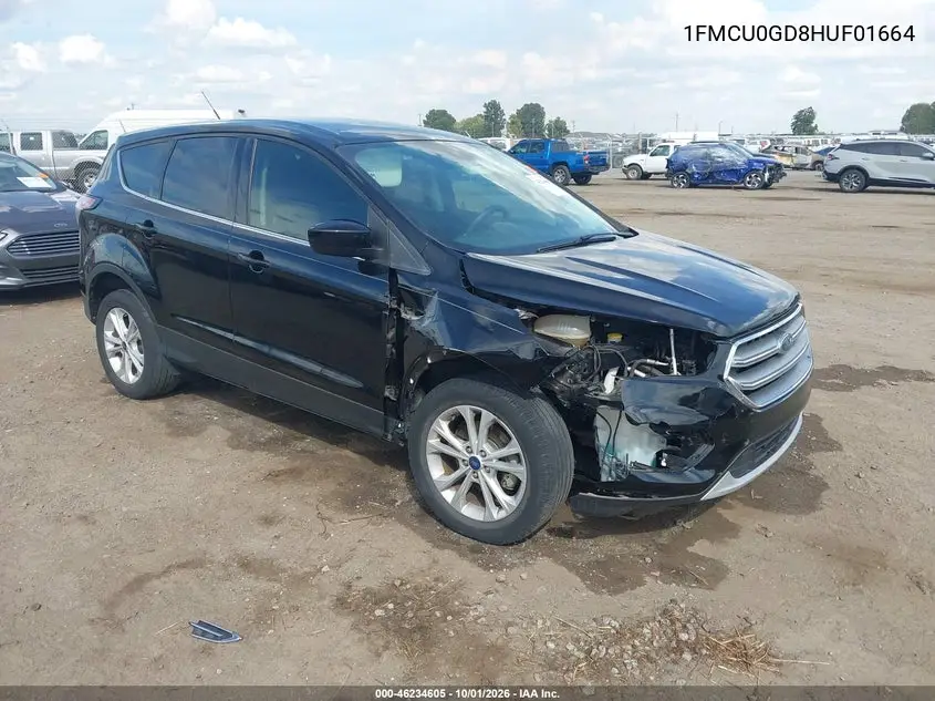 FORD ESCAPE 2017, VIN 1FMCU0GD8HUF01664