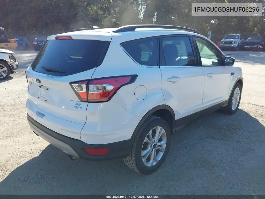 2017 FORD ESCAPE VIN 1FMCU0GD8HUF06296 — фото 4