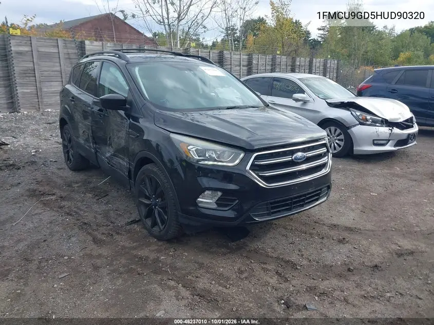 FORD ESCAPE 2017, VIN 1FMCU9GD5HUD90320
