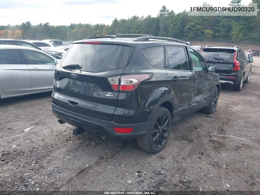 2017 FORD ESCAPE VIN 1FMCU9GD5HUD90320 — фото 4