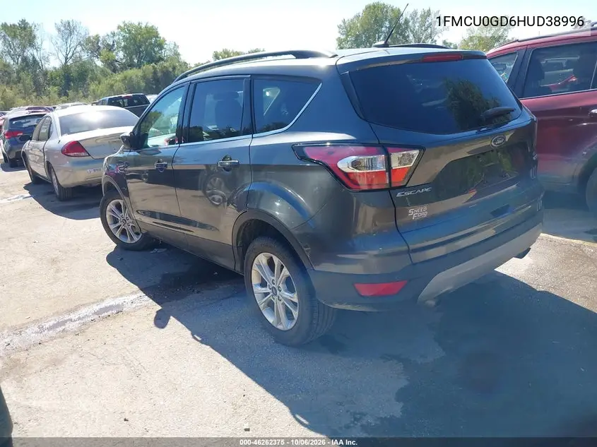 2017 FORD ESCAPE VIN 1FMCU0GD6HUD38996 — фото 3
