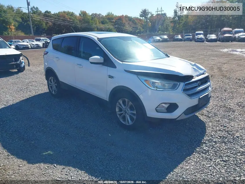 FORD ESCAPE 2017, VIN 1FMCU9G90HUD30005
