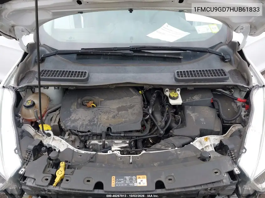 2017 FORD ESCAPE VIN 1FMCU9GD7HUB61833 — фото 10