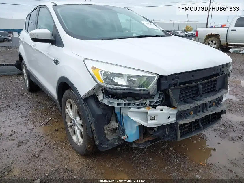 2017 FORD ESCAPE VIN 1FMCU9GD7HUB61833 — фото 13