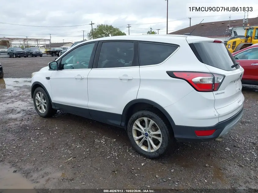 2017 FORD ESCAPE VIN 1FMCU9GD7HUB61833 — фото 3
