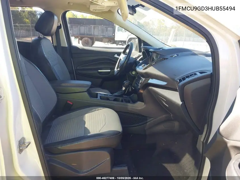 2017 FORD ESCAPE VIN 1FMCU9GD3HUB55494 — фото 5