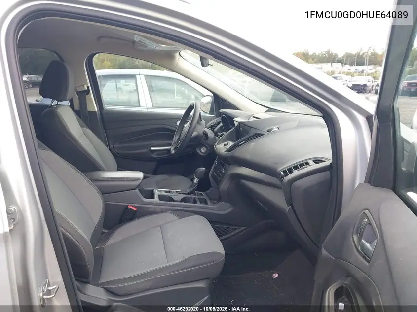 2017 FORD ESCAPE VIN 1FMCU0GD0HUE64089 — фото 5