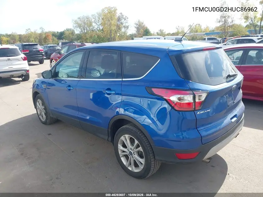 2017 FORD ESCAPE VIN 1FMCU0GD2HUC86962 — фото 3