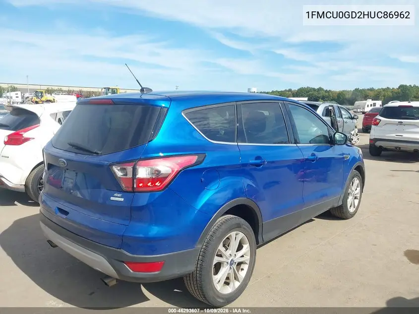 2017 FORD ESCAPE VIN 1FMCU0GD2HUC86962 — фото 4