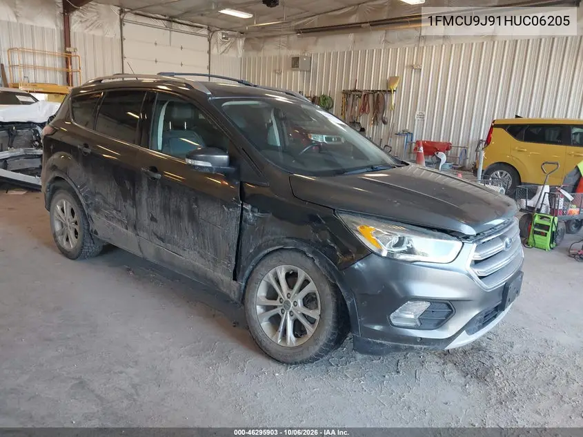 FORD ESCAPE 2017, VIN 1FMCU9J91HUC06205
