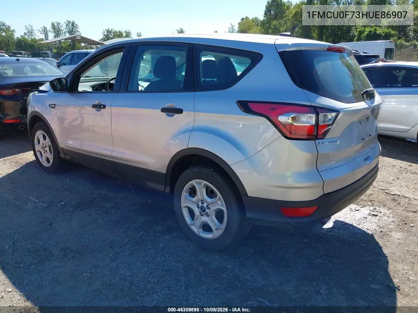 2017 FORD ESCAPE VIN 1FMCU0F73HUE86907 — фото 3