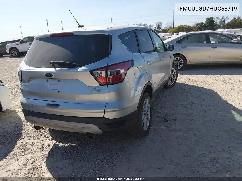 2017 FORD ESCAPE VIN 1FMCU0GD7HUC58719 — фото 4