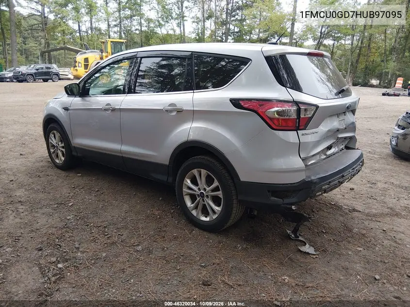 2017 FORD ESCAPE VIN 1FMCU0GD7HUB97095 — фото 3