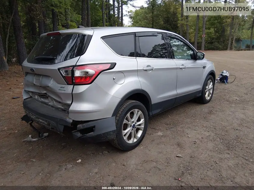 2017 FORD ESCAPE VIN 1FMCU0GD7HUB97095 — фото 4