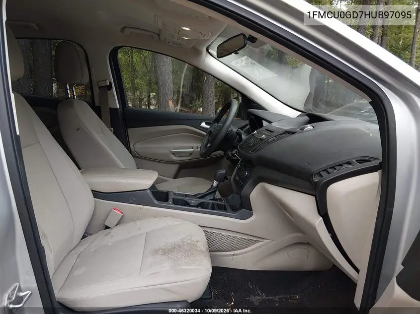 2017 FORD ESCAPE VIN 1FMCU0GD7HUB97095 — фото 5