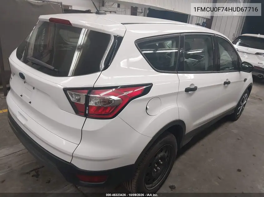 2017 FORD ESCAPE VIN 1FMCU0F74HUD67716 — фото 4
