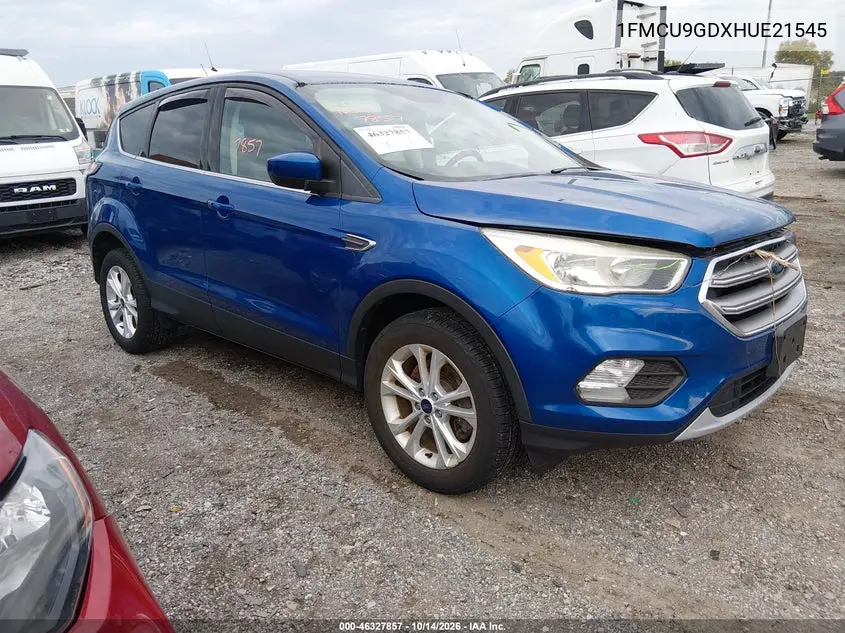 FORD ESCAPE 2017, VIN 1FMCU9GDXHUE21545