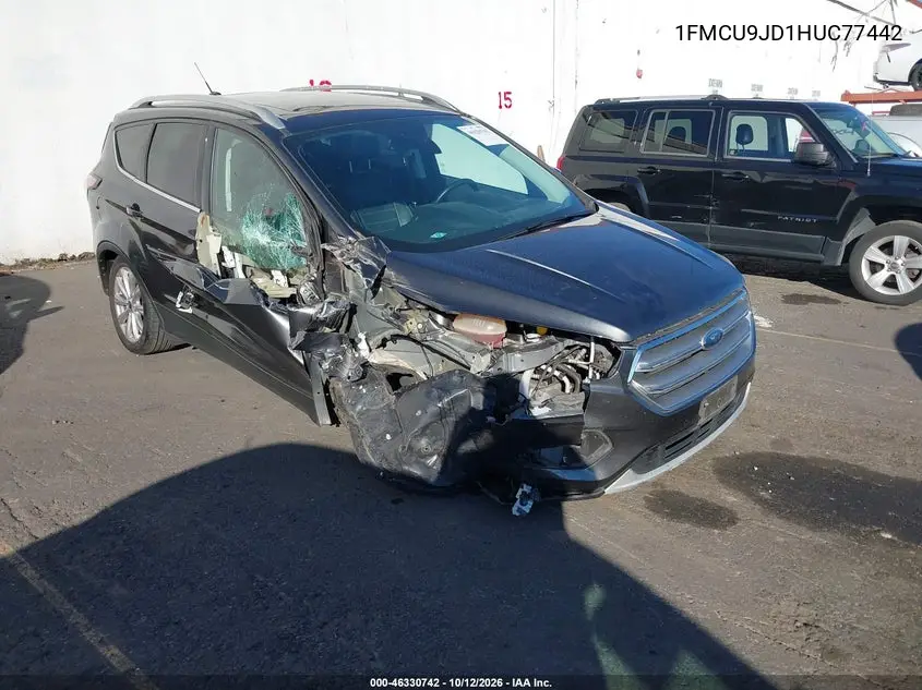 FORD ESCAPE 2017, VIN 1FMCU9JD1HUC77442