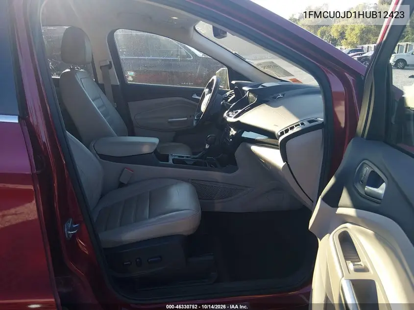 2017 FORD ESCAPE VIN 1FMCU0JD1HUB12423 — фото 5
