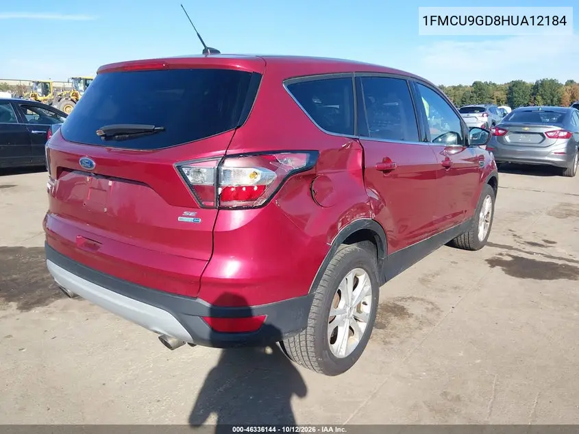 2017 FORD ESCAPE VIN 1FMCU9GD8HUA12184 — фото 4