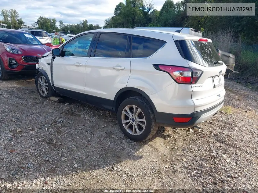 2017 FORD ESCAPE VIN 1FMCU9GD1HUA78298 — фото 3