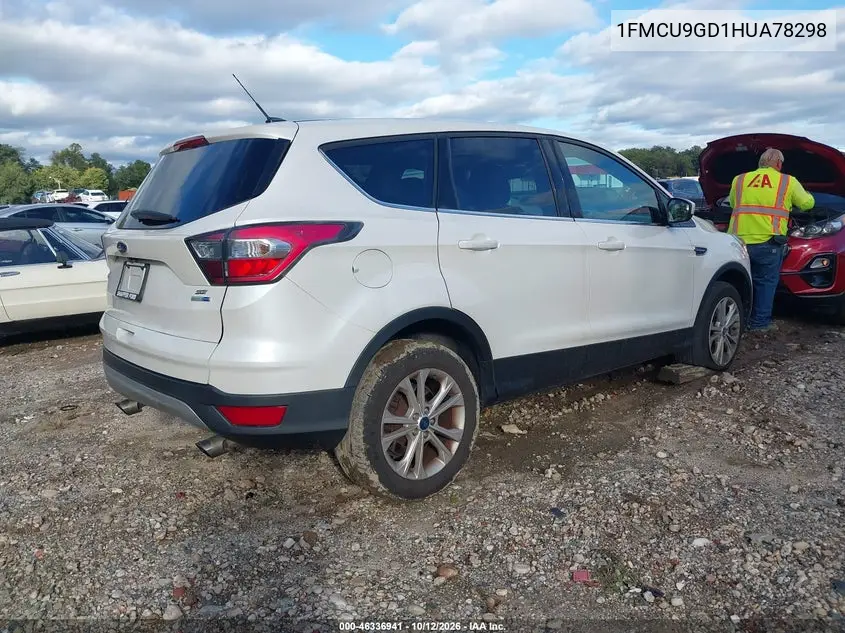 2017 FORD ESCAPE VIN 1FMCU9GD1HUA78298 — фото 4