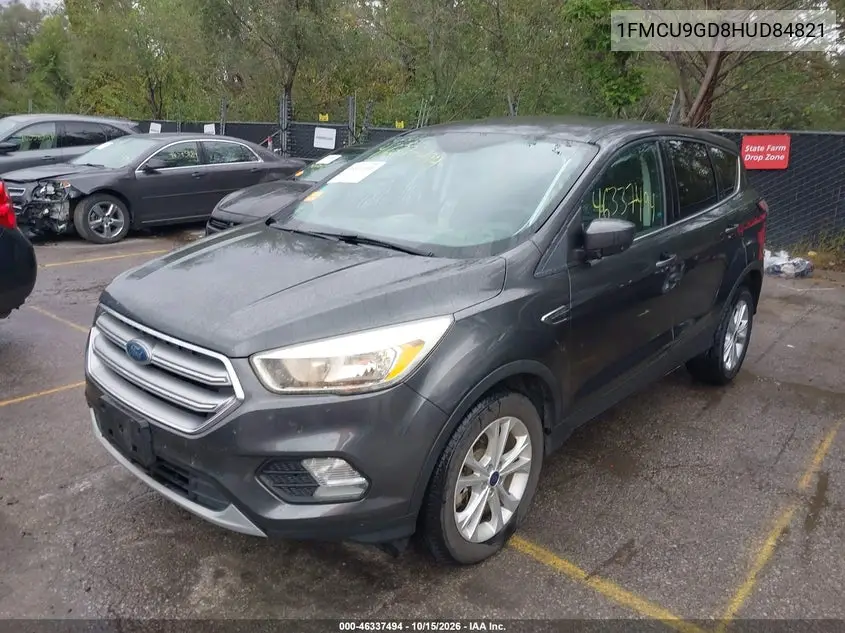 2017 FORD ESCAPE VIN 1FMCU9GD8HUD84821 — фото 2
