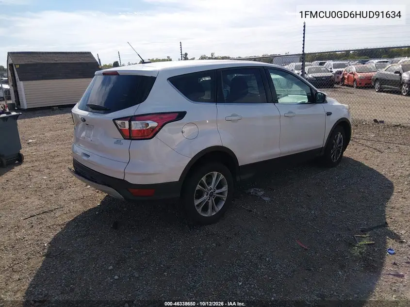 2017 FORD ESCAPE VIN 1FMCU0GD6HUD91634 — фото 4