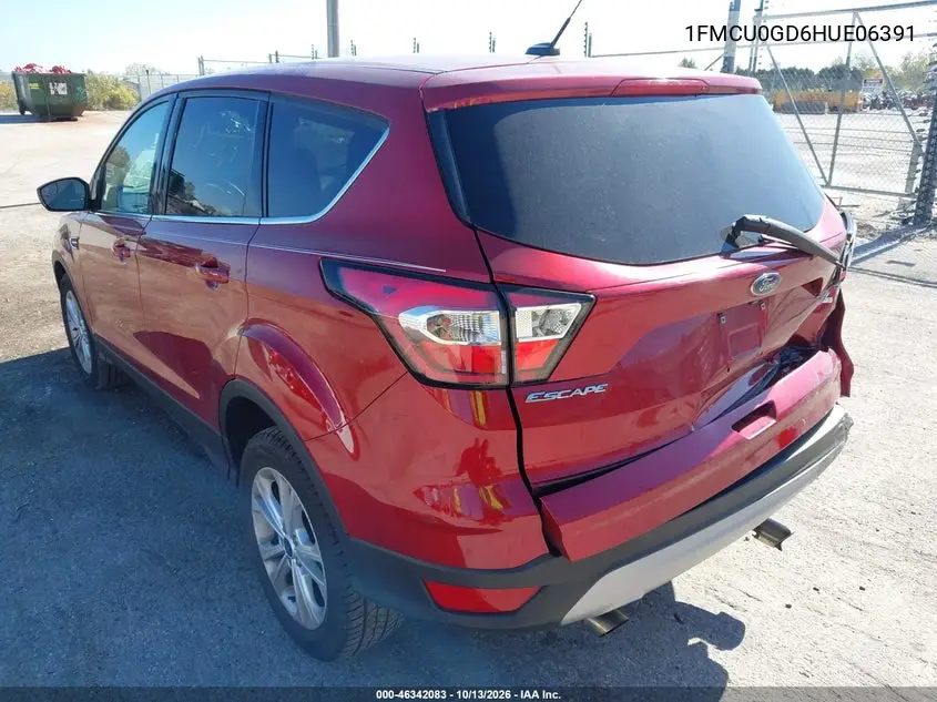 2017 FORD ESCAPE VIN 1FMCU0GD6HUE06391 — фото 3