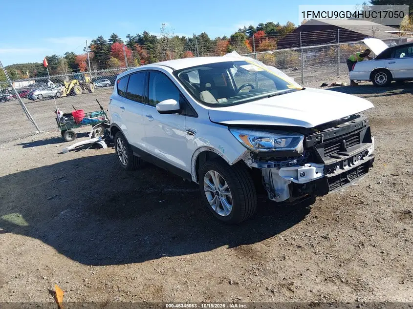 FORD ESCAPE 2017, VIN 1FMCU9GD4HUC17050