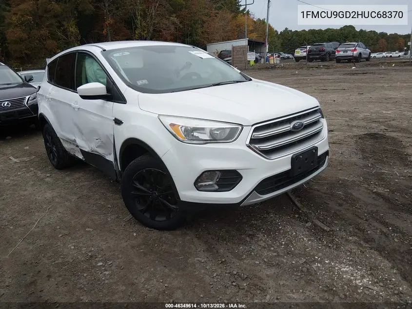 FORD ESCAPE 2017, VIN 1FMCU9GD2HUC68370