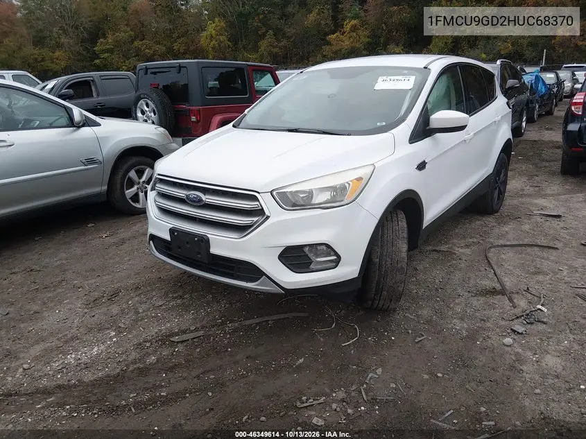 2017 FORD ESCAPE VIN 1FMCU9GD2HUC68370 — фото 2