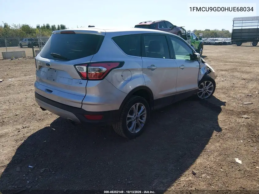 2017 FORD ESCAPE VIN 1FMCU9GD0HUE68034 — фото 4